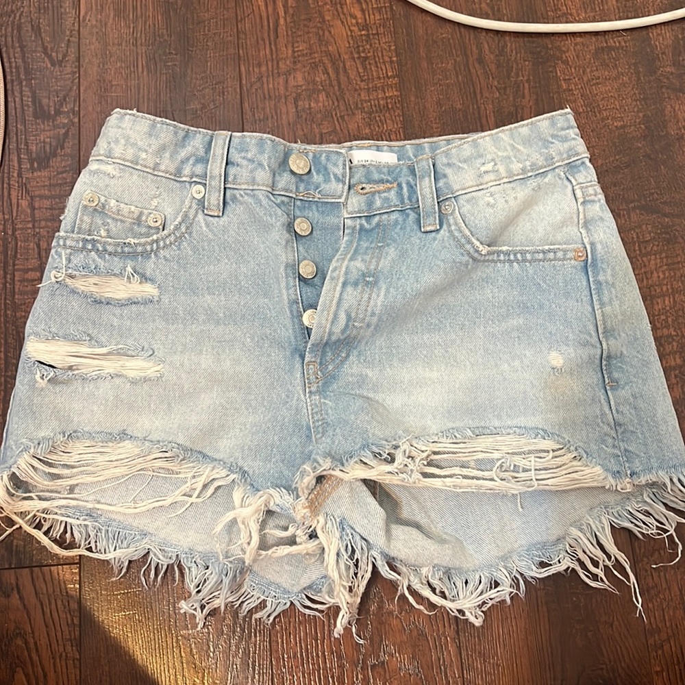 Zara jean shorts
